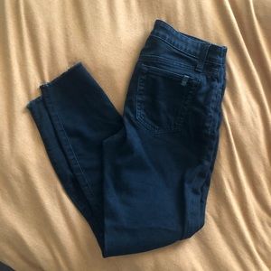 Joe’s Distressed Black Skinny Jeans